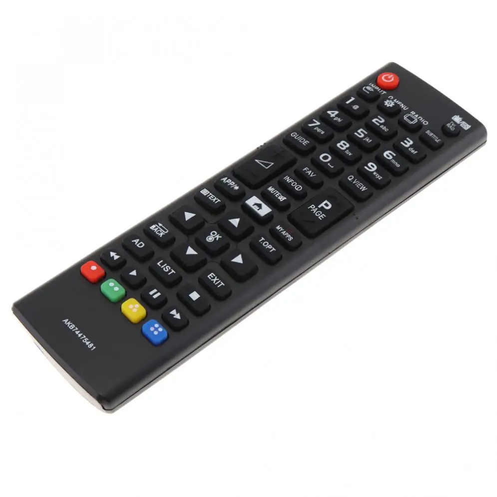 IR 433MHZ AKB74475481 Replace TV Remote Control Distance Suitable for LED LCD HD TV 32LF592U / 43LF590V / 43UF6407 / 43UF640V