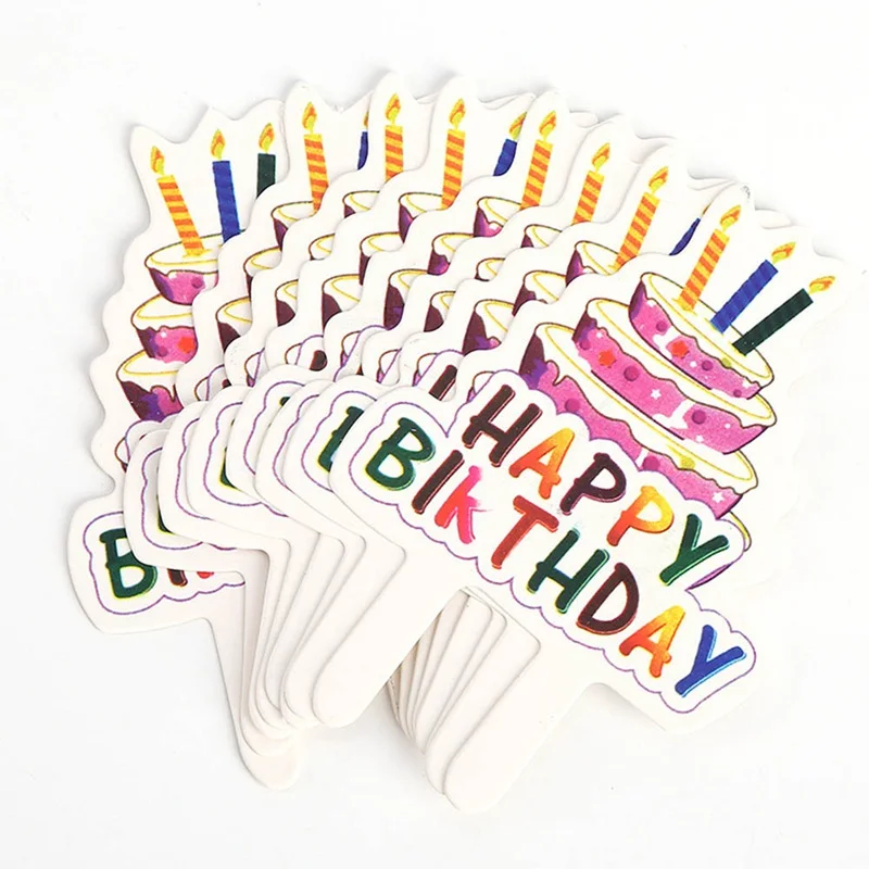 

Hot Air Balloon Rainbow Cake Toppers Happy Birthday Cake Top Flags Glitter Cake Topper Decorations For Birthday Wedding Supplies