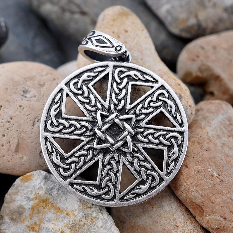 

Slavic Kolovrat Pendant Virgin Kolovrat Amulet Pendant Talisman Kolovrat Amulet Antique Bronze Silver