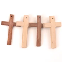 1 шт., деревянный крест для украшения дома, 80 х50 мм