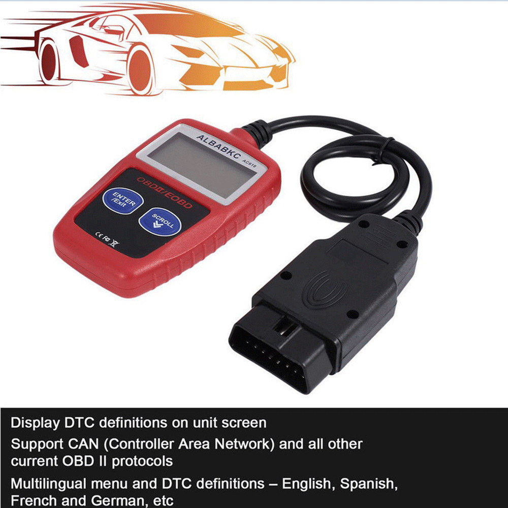 Сканер диагностический код считыватель MS309 OBD2 OBDII автомобильный диагностический инструмент
