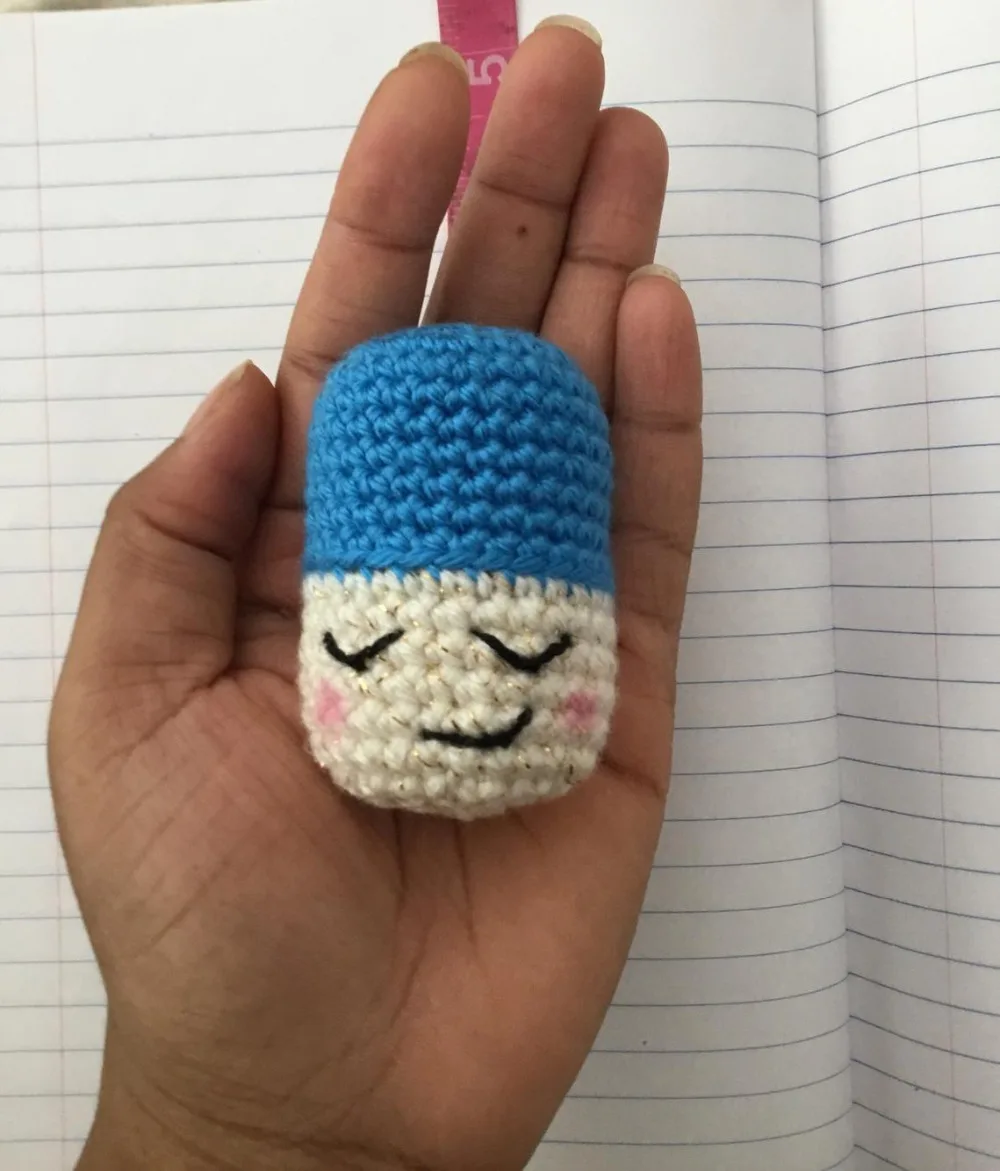 Вязаные игрушки amigurumi погремушка pill стиль игрушка номер модели yx004