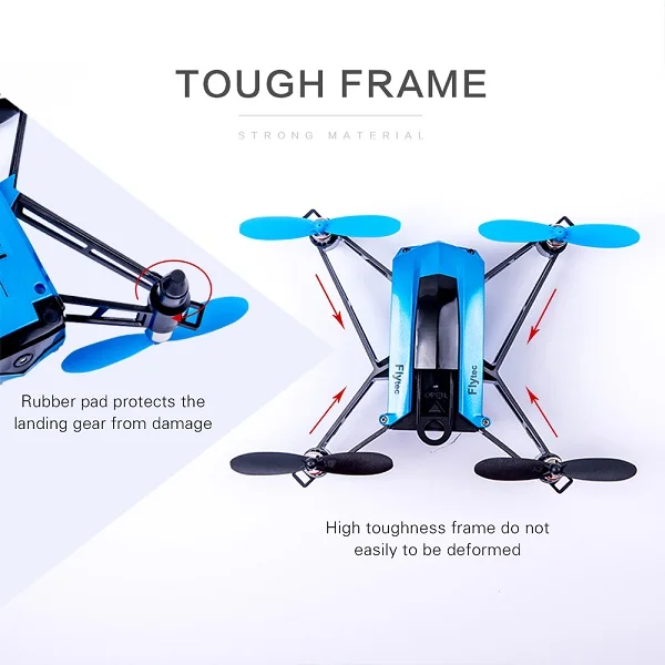 Flytec_T12S_RC_Racing_Drone_2.4G_4CH_with_0.3MP_Camera_Headless_High_Hold_Mode_360_Degree_Rolling_Flip_4_Gear_Speed_Switching_16