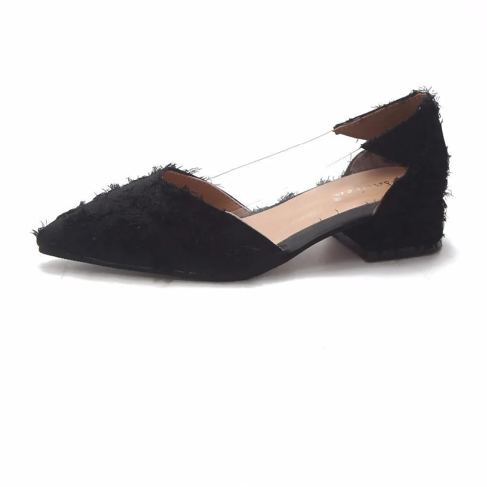 Bombas Mujeres Casuales Las Negro Verano Mujer 3 lavanda Púrpura 2018 Damas Zapatos Cm Nuevas Tacones Med Liso Elegante De Más Popular Calzado dvgqXdxw