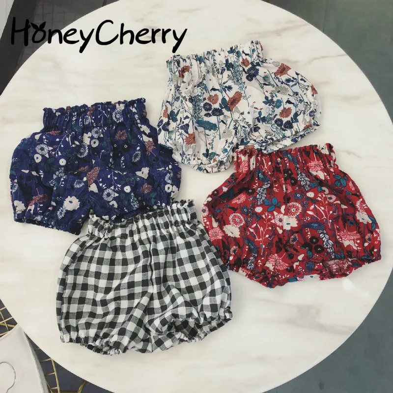 

Baby Girl Shor Spring And Summer Of 2018 Children Foreign Trade Pp Small Baby Pants Virgin Korean Female Floral Girls Shorts