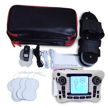 TENS UNIT/Dual Channel Output TENS EMS Pain Relief/Electrical Nerve Muscle Stimulator/Digital Therapy Massager/Physiotherapy 1