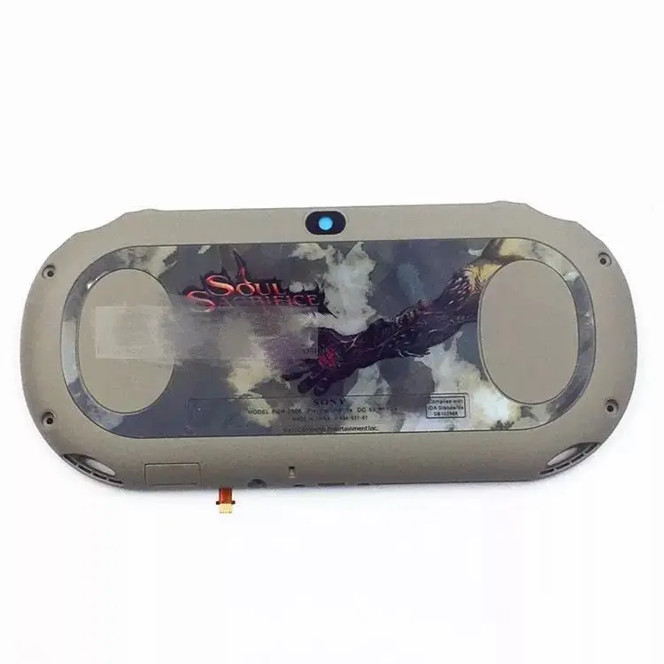 Оригинальный чехол для psvita ps vita 2000 Консоль задняя крышка с сенсорной панелью в