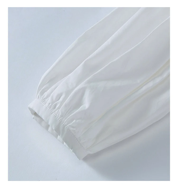 2017 супер высокое качество модные с пышными рукавами Белый длинное платье и неправильной Дизайн зеленая юбка женская одежда комплект