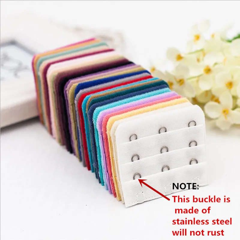 

3PCs Bra Extension Lingerie Strap Extender Replacement With 3 Hooks