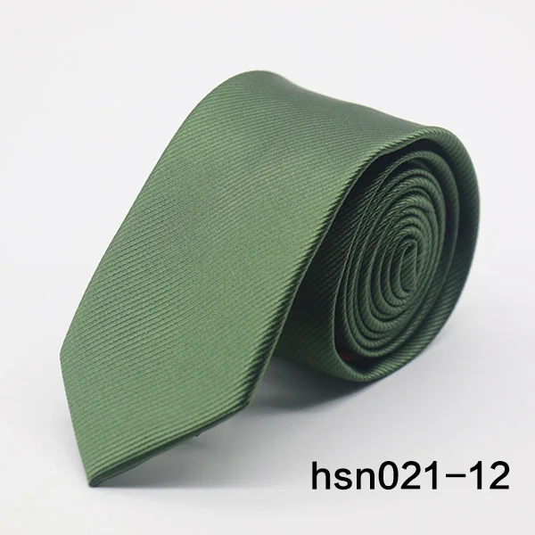 Высокое качество сплошной цвет галстук gravatas тонкий галстук 8 см белые галстуки черный галстук простой цвет - Цвет: hsn02112