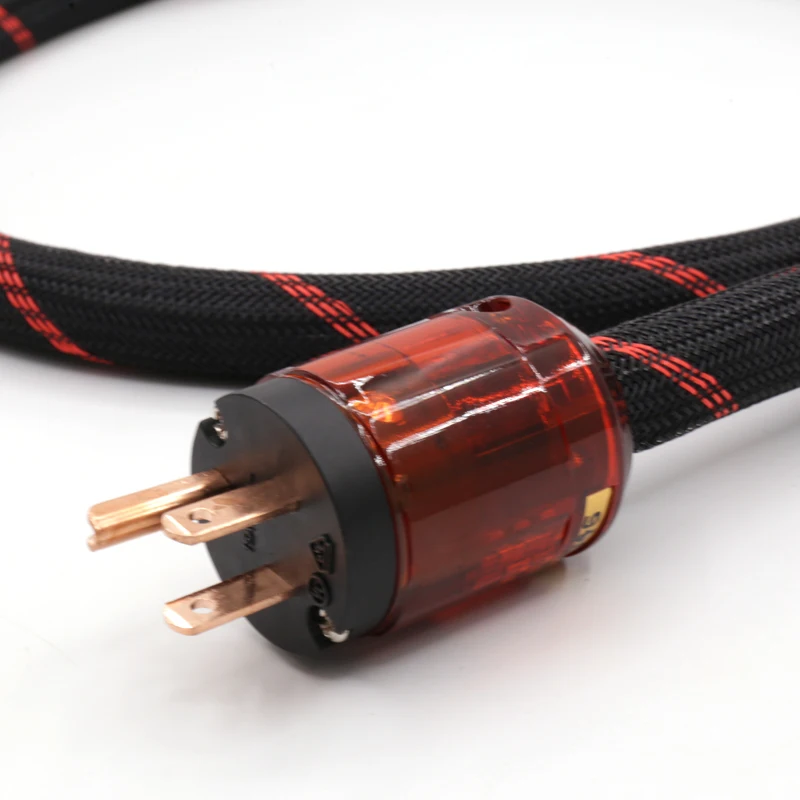 ACROLINK AC 313CU высокой чистоты OFC медь Версия США кабель питания с P 046/C 046 чистой меди US