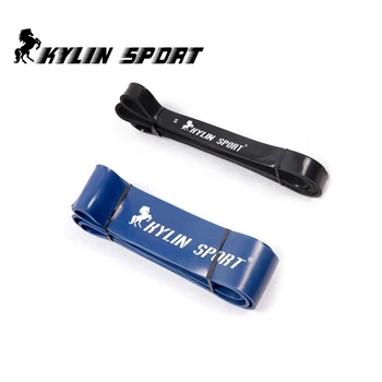 

black and blue combination Cheaper Natural latex 41" Strength Resistance Bands Pull Up Strengthen Muscles