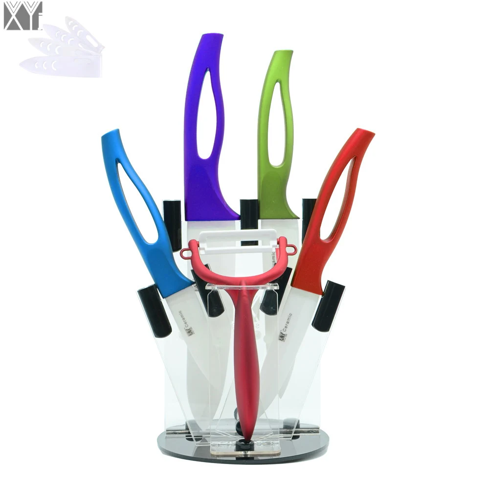 XYj Brand Ceramic Knife Set 3" 4" 5" 6" Paring Utility Slicing Chef