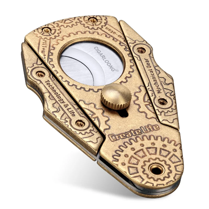 

Cigar cutter sharpness double-edged portable cigar scissors CL-J51