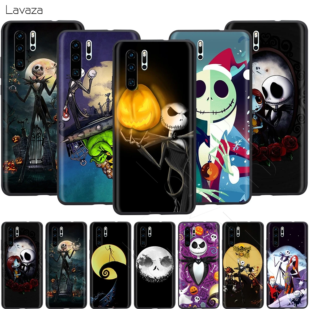 

Lavaza Nightmare Before Christmas Halloween Case for Huawei Mate Y7 Y9 P8 P9 P10 P20 P30 Lite Pro P Smart Mini 2017 2019