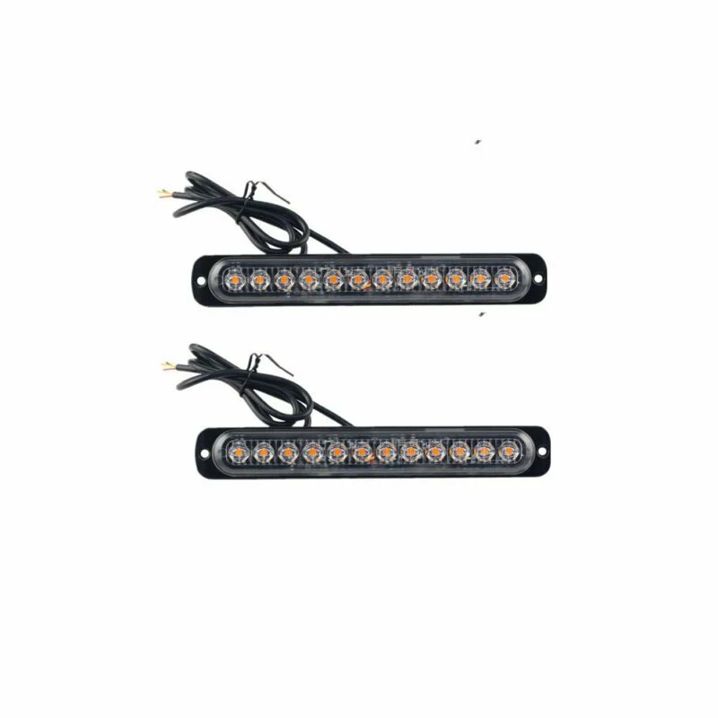 4 шт. 12LED автомобиль стробоскоп свет грузовик вспышка опасности Маяк предупреждающий водонепроницаемый сигнал лампы дневные ходовые огни Foglight