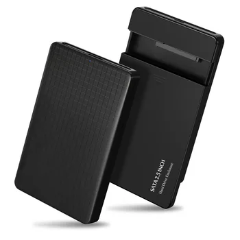 EYOOLD HDD Case 2.5 inch SATA to USB 3.0 SSD Adapter for SSD 2TB Type C Hard Disk Drive Box External HDD Enclosure tool free 10gb s usb 3 1 type c hdd enclosure with ventilation holes sata 3 0 ssd mobile box usb c to sata 6gb s case asm1351