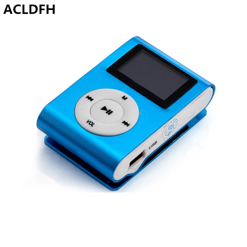 Mp3 Player Mini Lettore Lcd bildschirm Mp3 mp 3 Musik musica clip