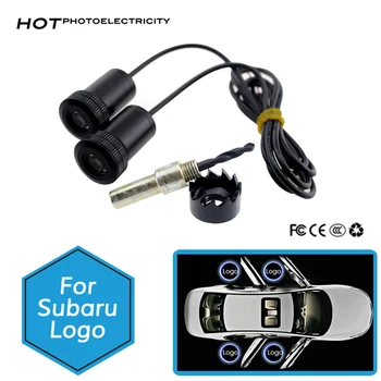 

2pcs For Subaru Forester BRZ XV Tribeca Outback Impreza Legacy Led Door Logo Laser Projector Light accessories Ghost Shadow Lamp