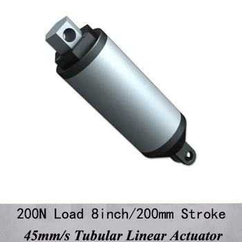 

2017 45mm/sec high-speed electric tubular linear actuators with 8inch/200mm stroke and 200n load