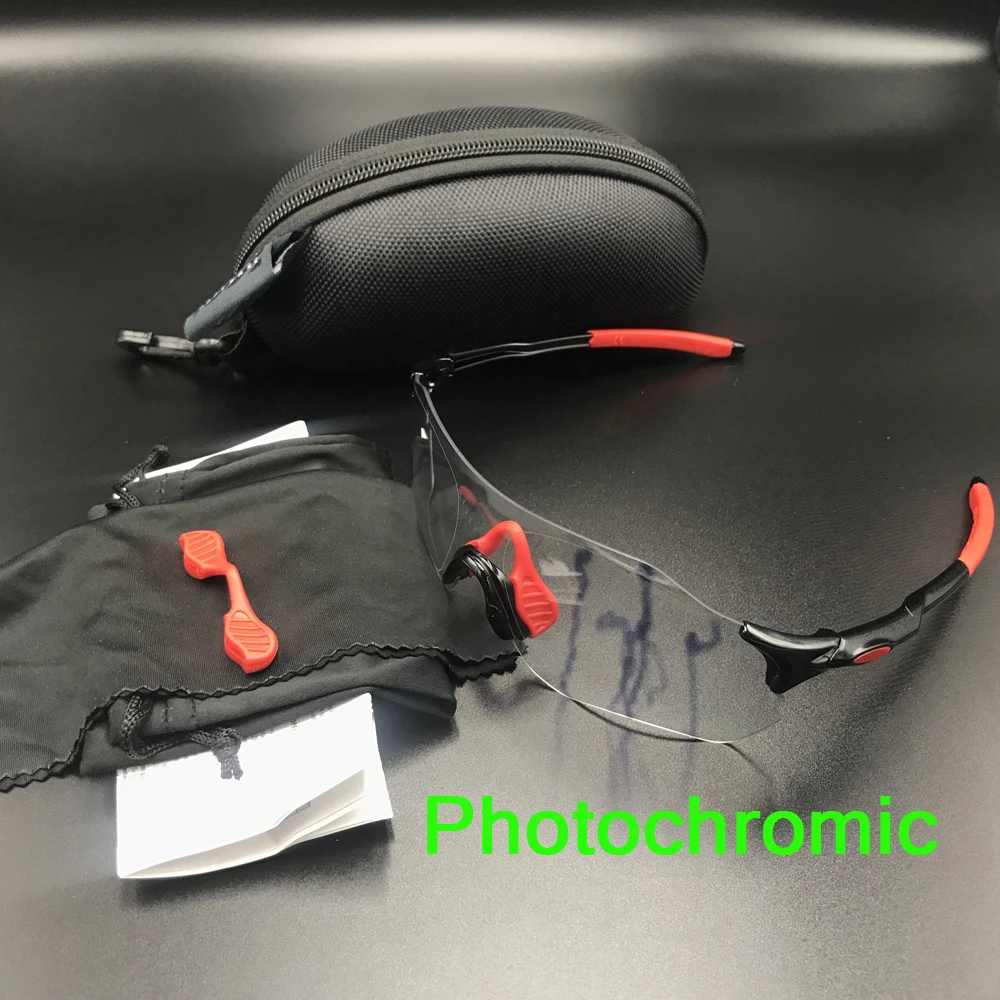 

Photochromic Cycling Glasses 2019 UV400 Sports Riding Running Sunglasses Discoloration Goggle Men Women Mtb Bike Bicycle Eyewear