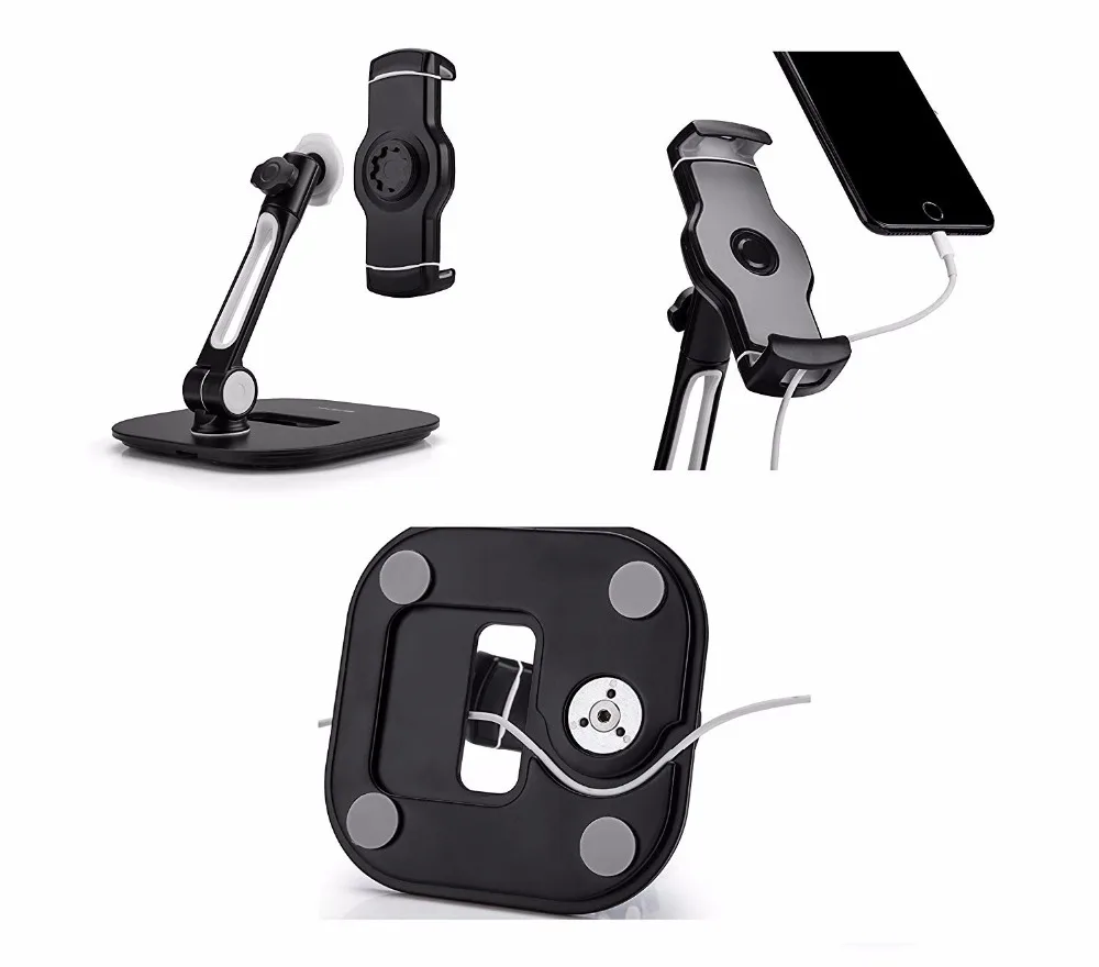  LARICARE Aluminum Tablet Phone Stand Holder Rotatable Adjustable Tablet Support car Stand Holder