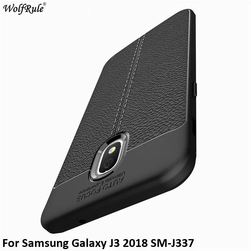 For Fitted Cases Samsung Galaxy J3 2018 Case Soft Silicone Bumper Housings Phone Bag Cover J337 | Мобильные телефоны и