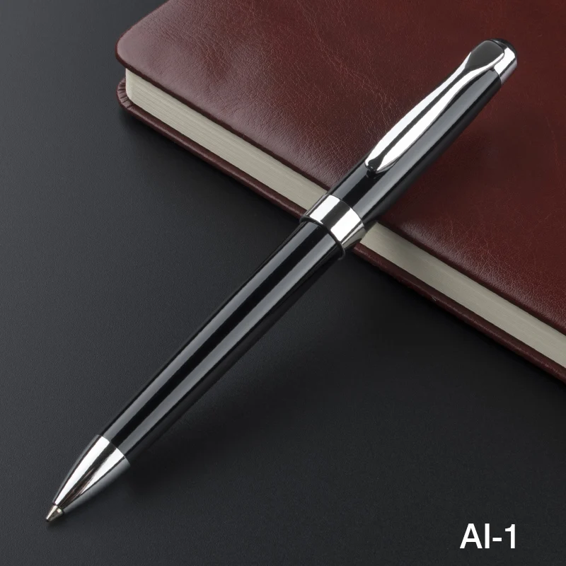 

163 white Business office medium Nib roller ball pen New