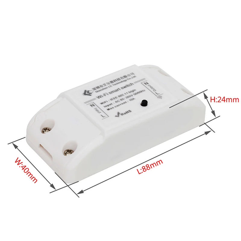 AC 220 В выключатель питания беспроводной контроллер WIFI реле Wifi реле/WiFi смарт