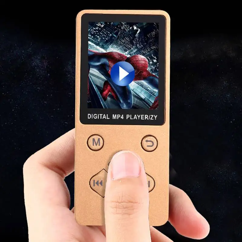 

Portable MP4 Player 1.8 inch TFT Display Walkman Lossless Recorder FM Radio Video Movie Support TF Card Kid Perfect Gift