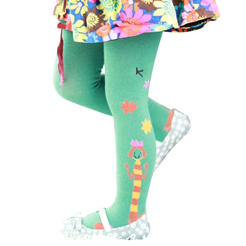 

1-7T Cute Children Tights for Girls Cotton Girls Design Tights Kids Spring Pantyhose Baby Girl Stockings Children's Clothing