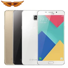 Оригинальные samsung Galaxy A9100 6,0 дюймов 4 GB Оперативная память 32 ГБ Оперативная память 4G LTE 16.0MP Octa Core 5000 Max две sim карты NFC OTG телефона
