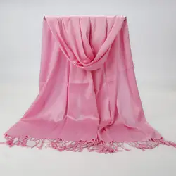 Платок пашмины шарфы для женщин кашемир Кисточкой дизайнер весенний шарф хлопок шали и обертывания Модные женские шарфы 2019