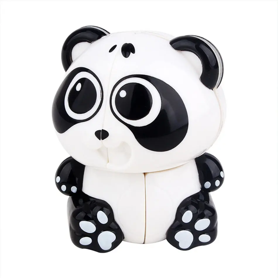 

Yuxin Key Chain Design Mini 2x2 Strange-shape Magic Cube Panda KeyChain Puzzle Toys For Children Kids Gift