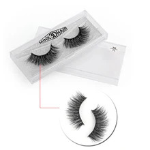 1 пара Роскошные 3D норковые накладные ресницы Объемные Толстые Длинные ресницы ручной работы Многослойная искусственная норка макияж ресниц Инструменты