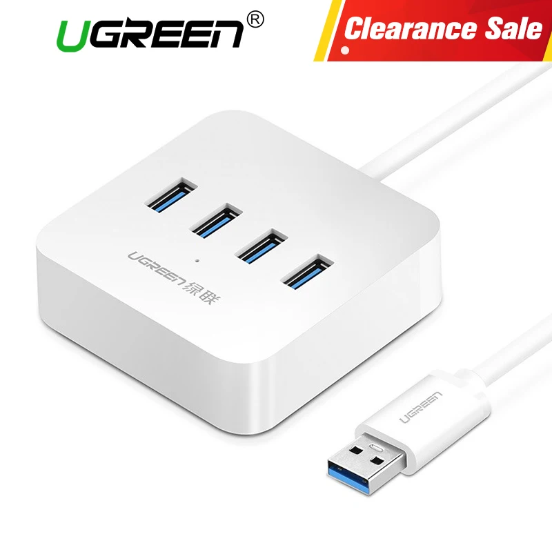Ugreen USB 3.0 HUB 4 Ports High Speed 5Gbps USB Splitter with Power Charging Interface for Windows Mac Linux Laptop PC Usb Hubs Ugreen USB 3.0 HUB 4 Ports High Speed 5Gbps USB Splitter with Power Charging Interface for Windows Mac Linux Laptop PC Usb Hubs