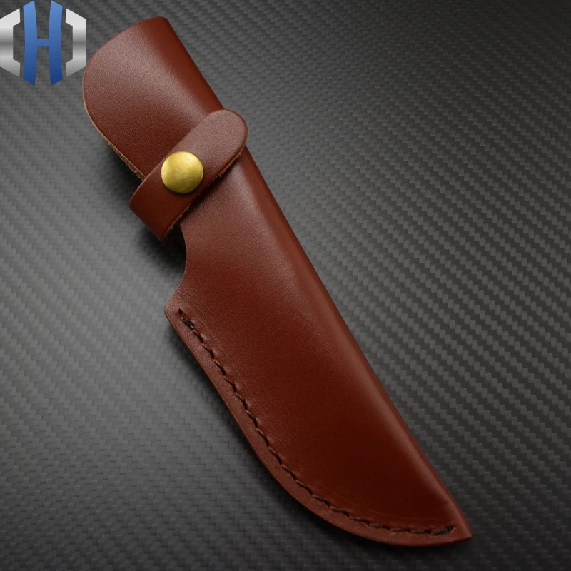 The First Layer Of Leather Knife Set Scabbard Genuine Cowhide Set
