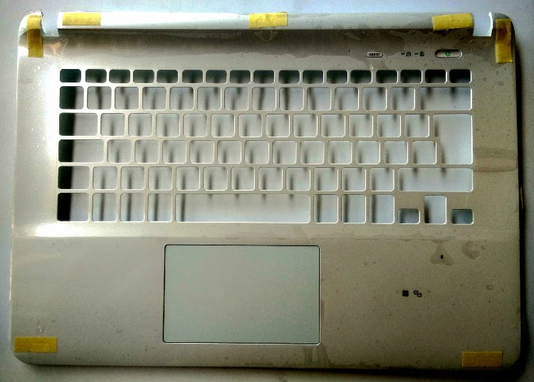 

New for sony vaio SVF142 SVF142C29L SVF142C1DT UK keyboard upper cover palmrest Touchpad fit bit enter keyboard as UK layout