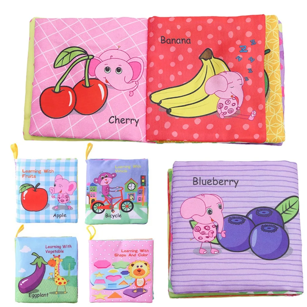 8pages Baby Rattles Mobiles Toy Soft Animal Cloth Book Newborn Stroller Hanging Toy Bebe Early Learning Educate Baby Toys 8pages Baby Rattles Mobiles Toy Soft Animal Cloth Book Newborn Stroller Hanging Toy Bebe Early Learning Educate Baby Toys