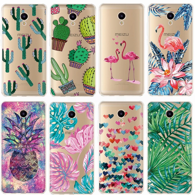 

Pink Heart Pattern Phone Cover Case For Meizu M3S M3 mini M6 M5 Note M2E M5S M5C Case For Meizu Soft Silicone TPU Fundas Capa