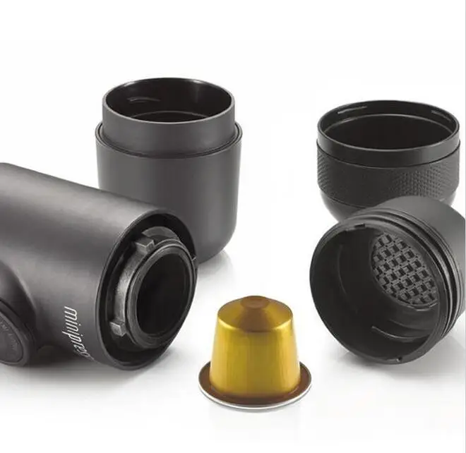 Manual Coffee Maker Hand Pressure Portable capsules coffee machine for Nespresso Capsules ...