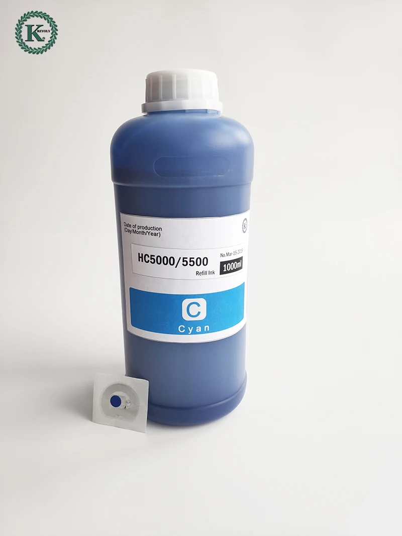 Сменные чернила KREYOLY для HC5000/5500 K C M Y color с чипом|Чернильные картриджи| |