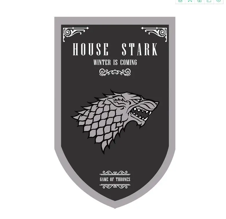 

Party Supplies game of Thrones Flag Banners House stark Targaryen Stark Lannister gift Christmas costume props