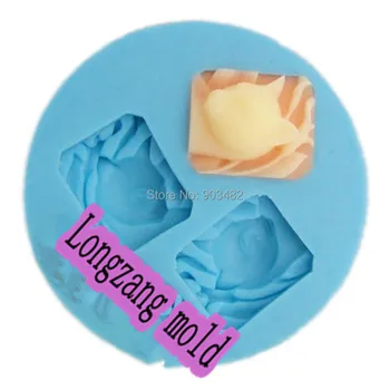 

F051 Flower Silicone Fondant Mold Gum Paste Cake Decorating cake topper Mould