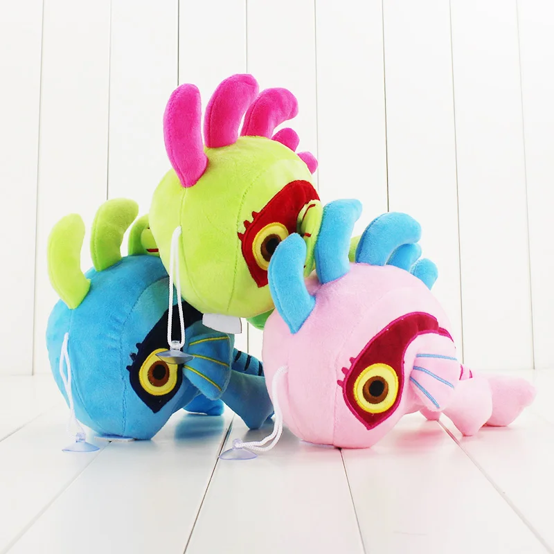 

26CM Hot Game Murloc Plush Doll Toy Hot soft stuffed cute animal fish doll toy best gift with Sucker