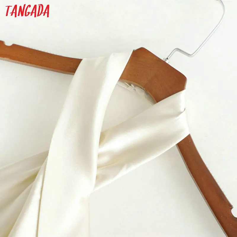 Платье Tangada женское, длинное, без рукавов, с перекрестной лямкой на шее, 2019 Платье Tangada женское, длинное, без рукавов, с перекрестной лямкой на шее, 2019