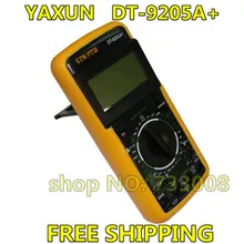 YAXUN DT9205A+ Цифровой мультиметр Электронный цифровой универсальный измеритель автоотключение