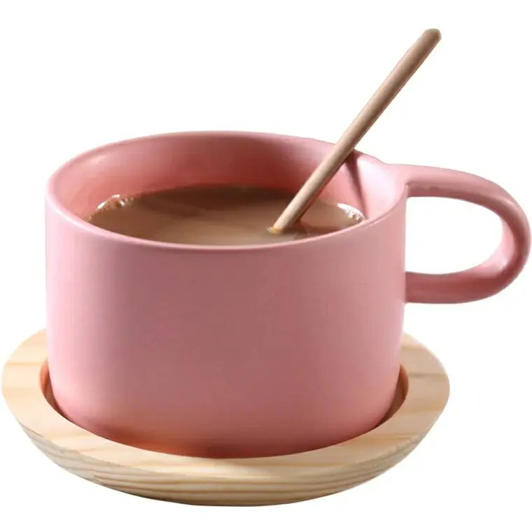 200 مللي العظام الصين القهوة القدح مع خشبية Coaste السيراميك الحليب عصير الليمون كوب Coffeeware مجموعات الإبداعية مكتب هدية دروبشيبينغ 200 مللي العظام الصين القهوة القدح مع خشبية Coaste السيراميك الحليب عصير الليمون كوب Coffeeware مجموعات الإبداعية مكتب هدية دروبشيبينغ