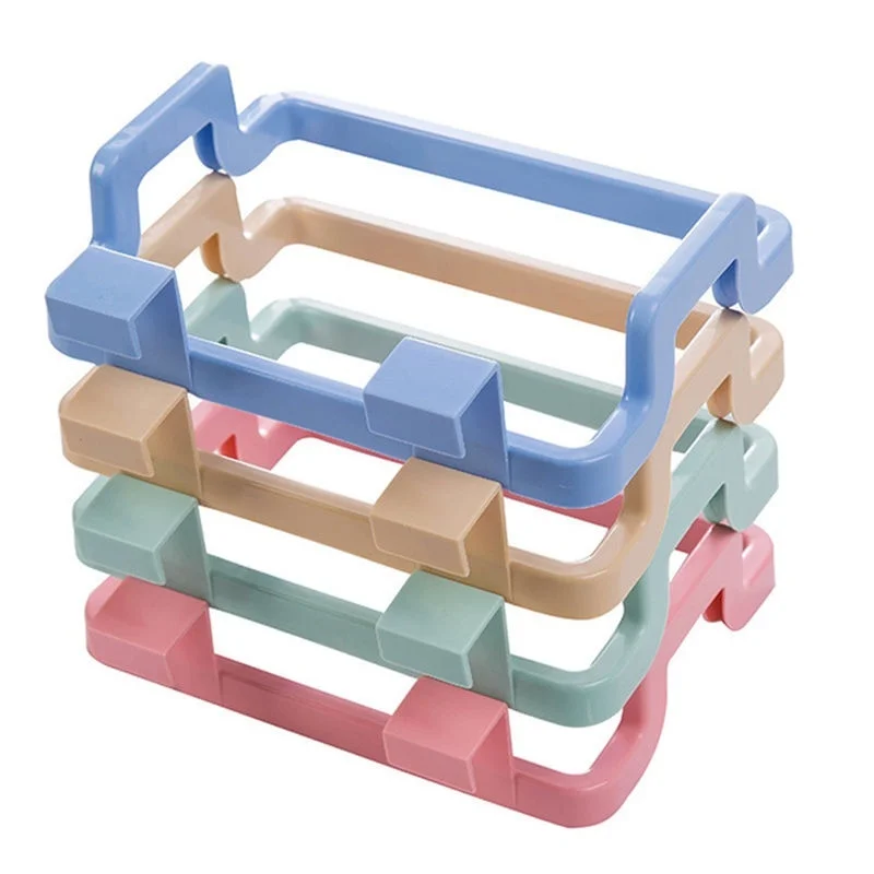 

Plastic Garbage Bag Rack Portable Hanging Kitchen Gadgets Storage Rack Trash Rubbish Bag Storage Rack Holder garbage bag holder
