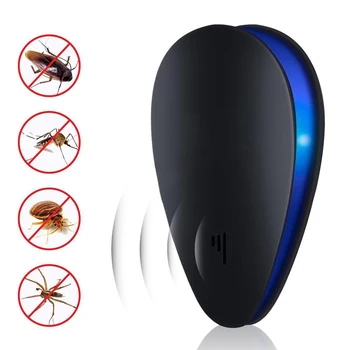 

Ultrasonic Pest Repeller Electronic Repellent Rat Mouse Spider Insect Anti Moles Mosquito Killer Mouse Cockroach Rat Pill Bugs